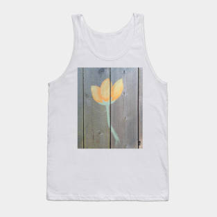 Flower on Fence Tank Top